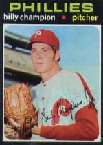 1971 Topps Baseball Cards      323     Billy Champion